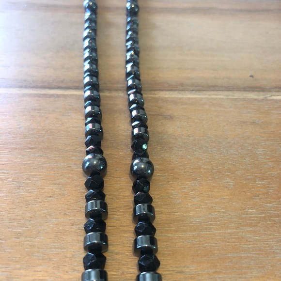🙏 ROSARY HEMATITE NECKLACE 🙏 - Picture 3 of 4